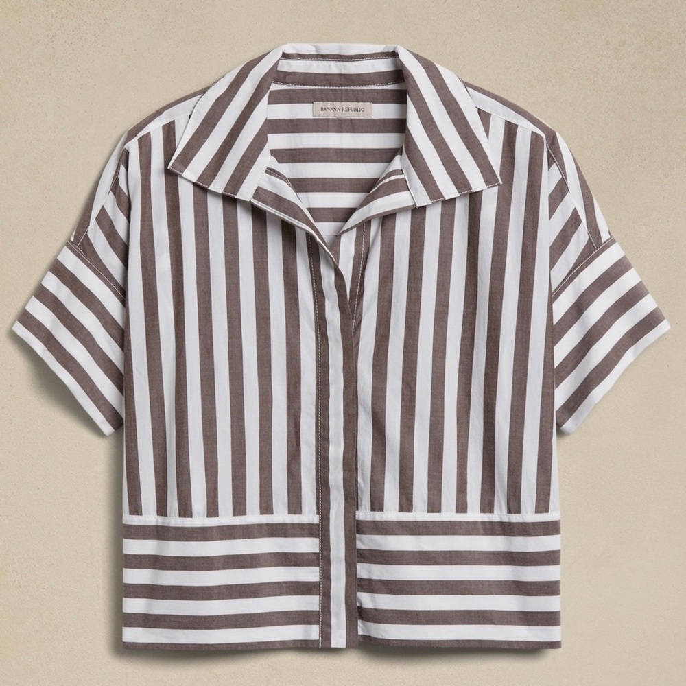 Banana Republic Laurel French Cuff Buttondown